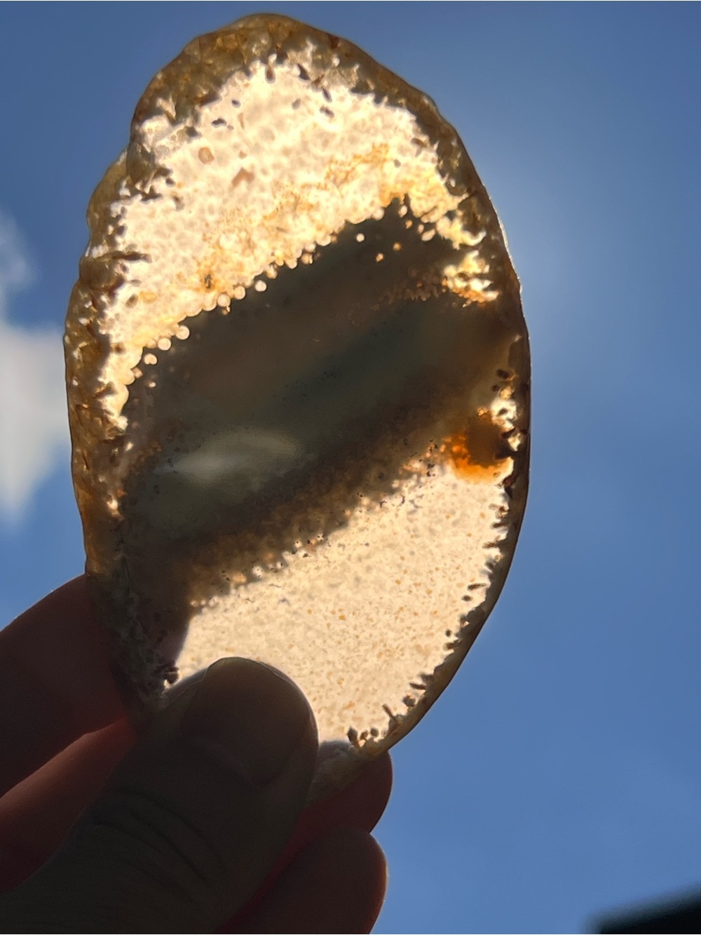 Agate (9) Slab with stand | crystal